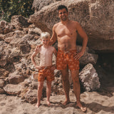 Palms | Swim Short Men | Bombay Brown