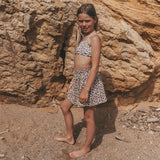 Sparkly Flower | Bikini | Bombay Brown