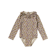 Sparkly Flower | Bodysuit | Bombay Brown