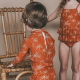 Palms | Swim Longsleeve | Bombay Brown
