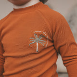 Solid | Swim Longsleeve | Bombay Brown