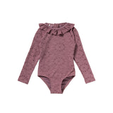 Broderie | Bodysuit | Dusky Orchid