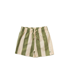 Wide Stripe | Swim Shorts | Iguana