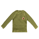 Solid Rib | Swim Longsleeve | Iguana