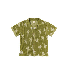 Beach Palms | Loose Shirt | Iguana